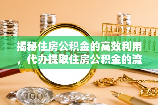 北仑揭秘住房公积金的高效利用，代办提取住房公积金的流程与技巧